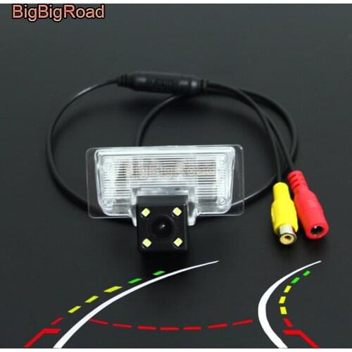 BigBigRoad Car Intelligent Dynamic Tracks Rear View Camera For Nissan Maxima A34 A35 A36 / Pathfinder R51 2004-2012 / Rogue