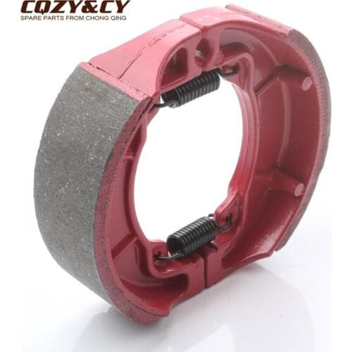 High quality Motorcycle brake shoe set for SUZUKI ASS100 GP100 RM100 TS100 FX110 DR-Z 110 AX100 54400-35860