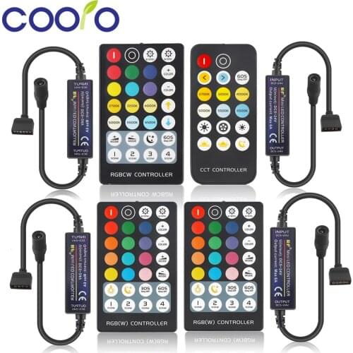 RF 17 Keys 28 Keys LED Strip Controller for RGB/RGBW/RGBWW/CCT/RGB+CCT 4pin/5pin/6pin LED Strip Light Tape Controller DC5-24V