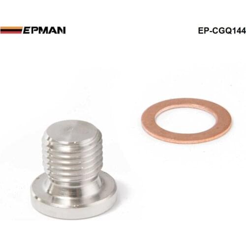 M12 x 1.25mm Oxygen o2 Lambda Sensor blanking Exhaust Plug Cap fits motorcycles and cars EP-CGQ144