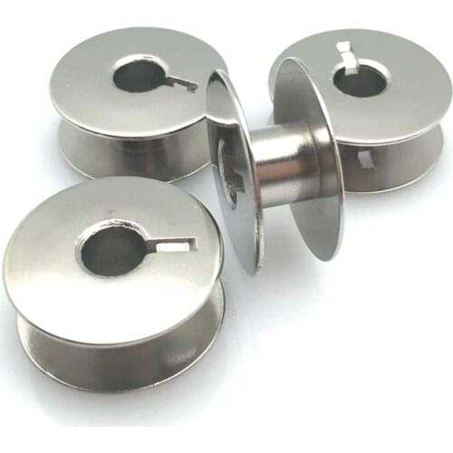 5PCS High Quality Metal Bobbins Spool Sewing Craft Tool Stainless Steel Bobbins Spool for Industry Sewing Machine Sewing Tool