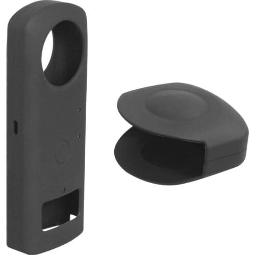 Soft Silicone Camera Case Cover with Lens Protecting Case for Ricoh Theta Z1 Camera Accessories Shock-proof Protector Shell