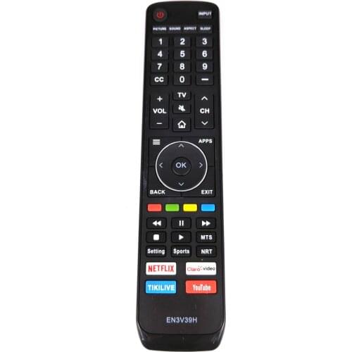 New Replacement For HISENSE EN3V39H TV Remote Control NETFLIX YOUTUBE Fernbedienung
