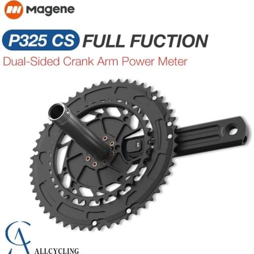 NEWEST Magene P325 CS Worlds Leading Dual-Sided Crank Arm Power METER Rechargeable Waterproof IPX7 Ultra Light Power Meter