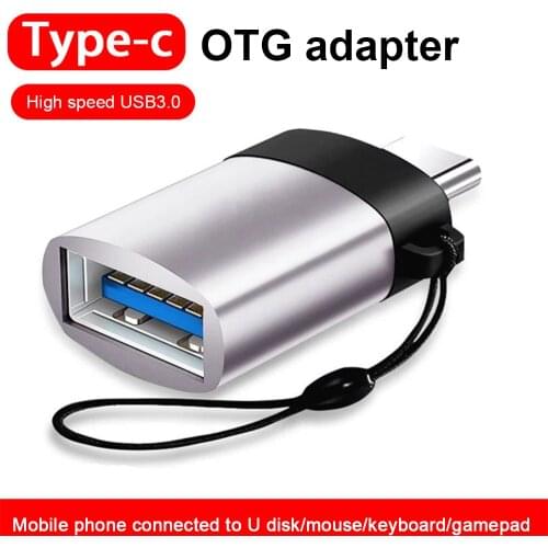 Fast USB 3.0 OTG Type C Adapter Mini USB to Type C Adapter for Phone USB for Xiaomi Huawei Data Transmission Phone Accessories