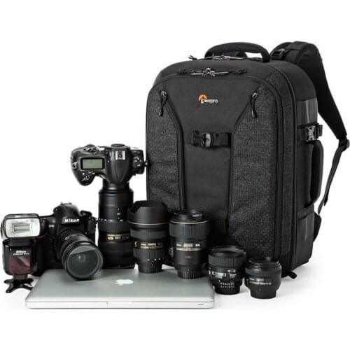 Genuine Lowepro Pro Runner BP 450 AW II Tripod Lens Photo Camera Bag Digital SLR Laptop 17" photography Backpack with raincover