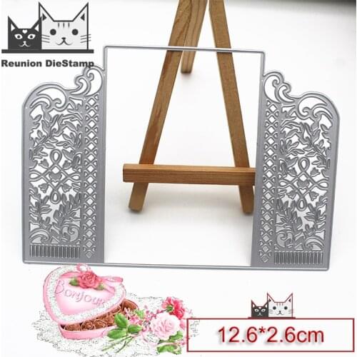 Reunion Greeting card lace Metal Cutting Dies DIY Scrapbooking Paper Photo Album Crafts Knife Mould Card Embossing Mold Stencils