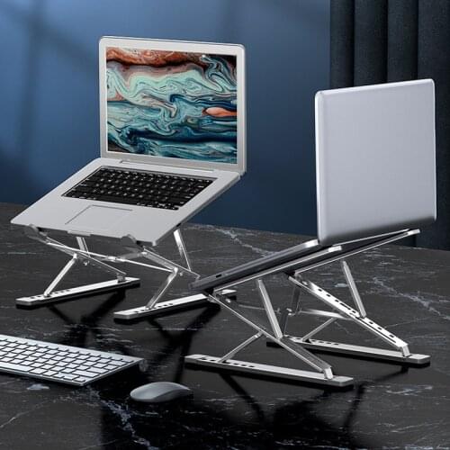 Adjustable Laptop Stand Portable Laptop Computer Stand Multi-Angle Stand Elevate Laptop Holder for Mac book Lenovo 10-17 Laptop