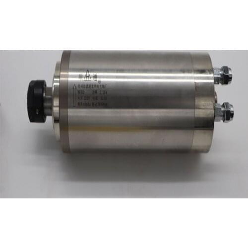 ER20 diameter 80mm 220V 24000rpm 2.2kw water cooling spindle water cooled spindle motor fit for max. 13.7mm tools