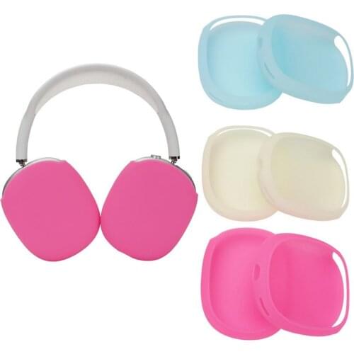 3 Colors Luminous Headset Protective Replacement Earpads Skin Wireless Cover Headphone Sleeve Case For Apple Airpods Max