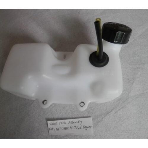 FUEL TANK ASSEMBLY FOR MITSUBISHI TU26 25.6CC 2 STROKE ENGINE TRIMMER FUEL CAP BACKPACK SPRAYER BRUSHCUTTER HOSE FILTER PARTS