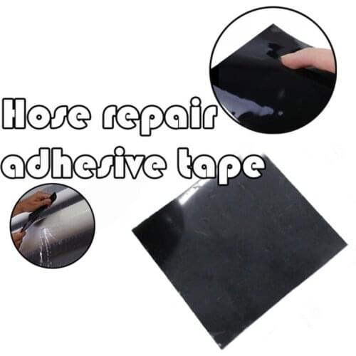3PCS 10*10cm Universal Waterproof Black Silicone Repair Tape Water Pipe Repair TapeTools Strong Pipeline Seal RepairTape