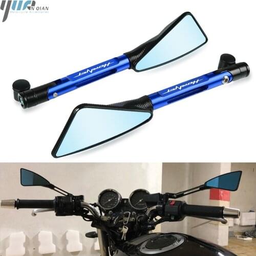 Universal Motorcycle Mirrors CNC Side Rearview Mirrors For Honda CB599/CB600F HORNET CB919 CB900F HORNET HORNET250 Accessories