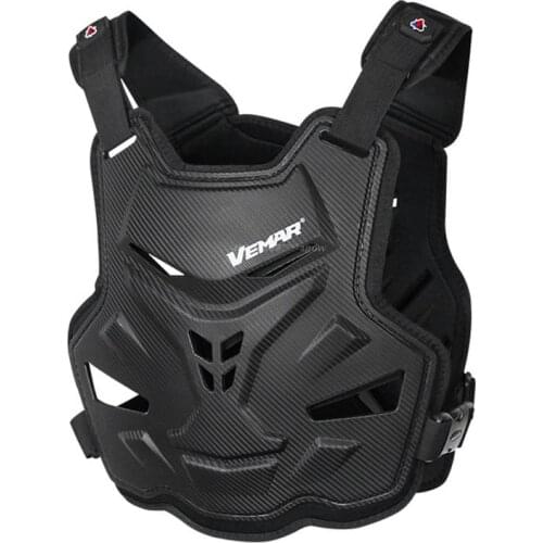 Adult Motorcycle Dirt Bike Body Armor Protective Gear Chest Back Protector Protection Vest for Motocross Skiing Skating