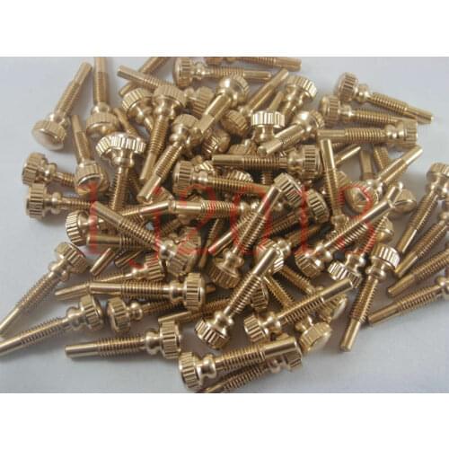10 pcs trumpet Repair parts Screws Brass