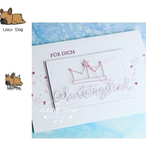 2PCS Imperial crown Metal Cutting Dies Scrapbooking Stencil Decorative Craft Embossing Die Cuts Card Making New Dies For 2019