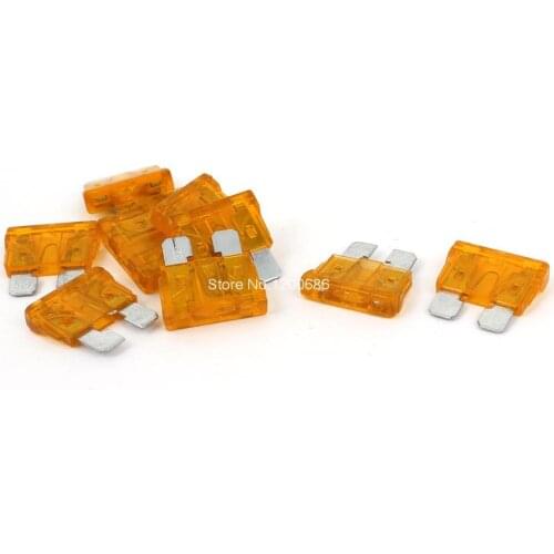 32V 5A 100Piece Middle Size Blade Fuse Assorted Car Truck Fuse 5 AMP Automotive Replacement Fuse