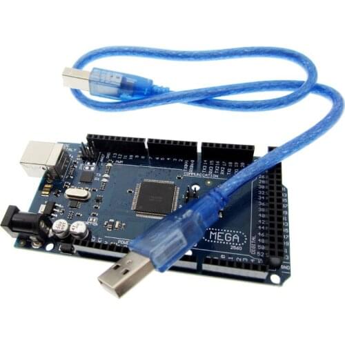 5pcs,New Mega 2560 R3 Mega2560 REV3 ATmega2560-16AU Board + USB Cable compatible for Mega 2560 r3 L