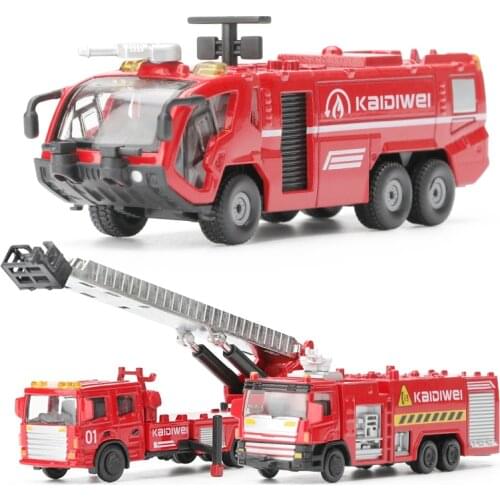 50% discount fire cars,high simulation engineering vehicle model,1: 72 alloy fire toys,metal castings,free shipping