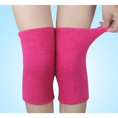 500Pcs/Lot 250Pair Double Towel Thicker Knee Pads Warm Winter Supplies Basketball Kneepad Leggings Dancing Spot 25cm * 12cm