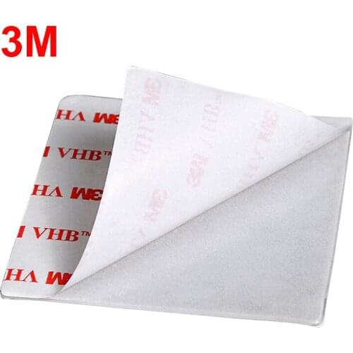 65mm*65mm*1mm 3M VHB 4910 Heavy Duty Double sided Clear Acrylic Foam Adhesive Tape transparent