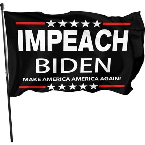 Impeach Biden-Make America America Again 3x5 Foot Flags Promotion Home Holiday Sport Business Advertising Polyester Hot Selling