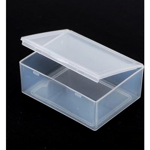 Small plastic box rectangular transparent 5.5*4.3*2.2cm PP Storage Collections Container Box Case Sundries plastic box SN2297