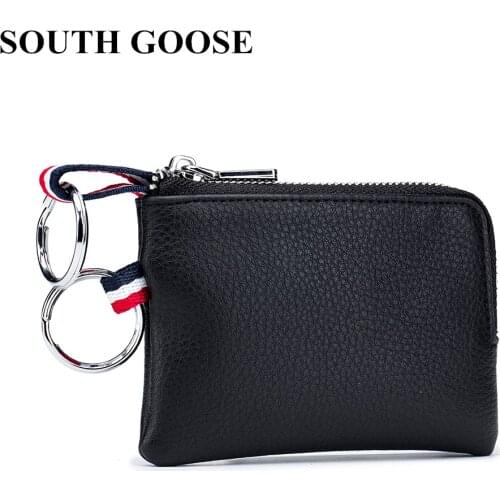 Mini Purse for Women Elegant Leather Small Wallets Coin Purses Men Simple Business Card Holder Female Key Case Slim Money Bag