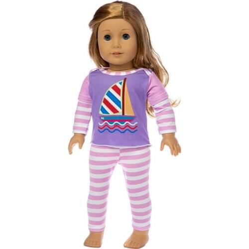 18 Inch Doll outfit-My Little Baby Cute Accessories for 18''/Life/Generation Doll-fashion 45cm American Toy Clothes Girl Gift