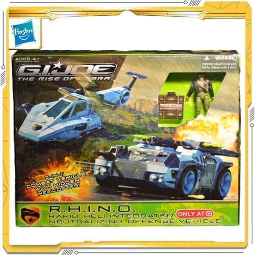 Original Hasbro G.I. Joe Roc Rhino Action & Toy figures Model Toys For Children