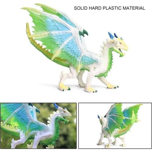 Ice Dragons Toy Figure Realistic Dinosaur Model Kid Birthday Gift Toy Personalized Decorative Ornaments PVC Collection Child Toy