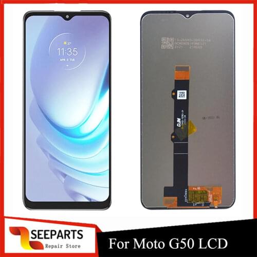 6.5'' Original For Motorola Moto G50 LCD Display And Touch Screen Assembly For Motorola G50 LCD XT2137-1,XT2137-2 display