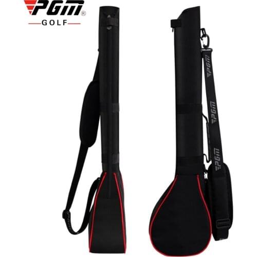 Pgm Golf Gun Bag Men Fold Soft Bag Portable Polo Bag Lightweight Gun Bag Hold 3 Golf Gun Sports Ball Pack Big Capacity D0050