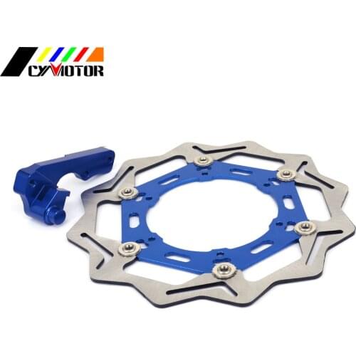 270MM Floating Brake Discs Rotor and Bracket For YAMAHA YZ125 WR125 WR250 WR250F YZ250 YZ250F WR400F YZ400F WR YZ 426 450 F