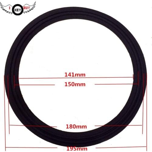 I Key Buy DIY Cloth Edge 8" Speaker Repair Kit Fits for 8 Inch Bass 2pcs/lot Speakers Accessories