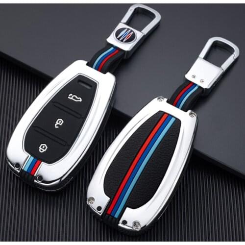 Zinc Alloy Car Key Protective Cover For 2018 Zotye T600 t500 SR9 sr97 Z700 T300 more than 2500 meters car styling