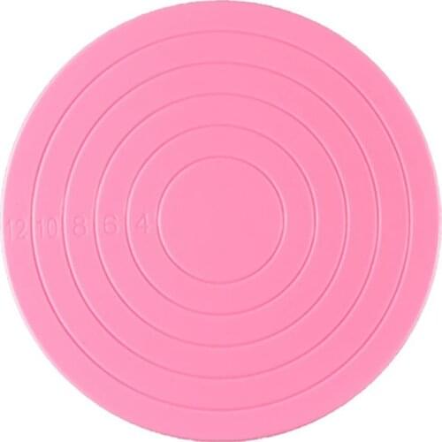 1pc 5.51in Rotating Cake Turntable Accessories Anti-Slip Revolving Cake Stand Cake Turner Table DIY Baking Tools Accessories