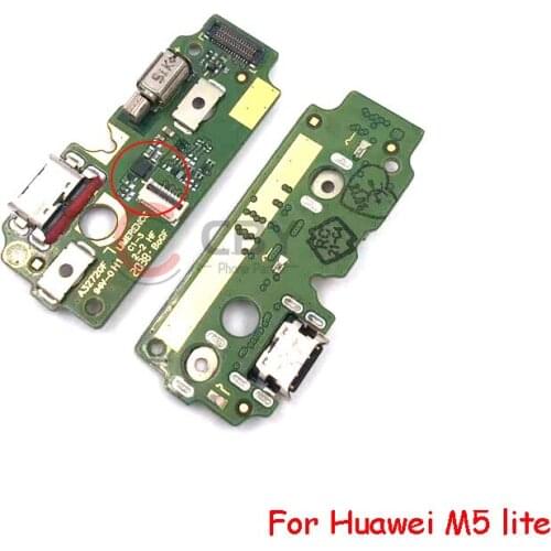 10PCS Original USB Charging Dock Port Connector Flex Cable For Huawei M5 Lite