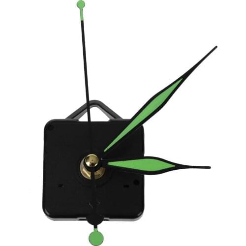 2pcs Luminous Hands DIY Quartz Clock Spindle Movement Mechanism Repair Tool Kit
