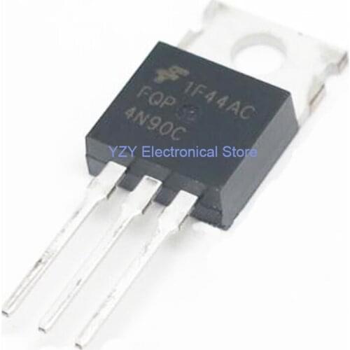 20PCS/LOT FQP4N90C TO220 4N90C FQP4N90 4N90 TO-220 New Original Fast shipping