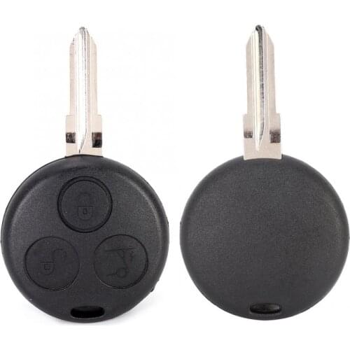 Car Accessory 3 Buttons Remote Key Fob Case Replacement Fit for Mercedes-Benz Smart auto accessories button key