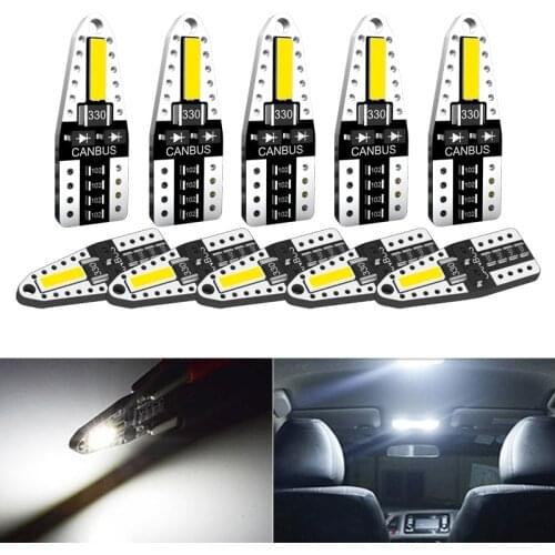 A Pack W5W T10 194 168 LED No Error Car Light CANBUS For Opel Astra G Vectra Zafira GT E-Flex WY5W Auto Side Dimension Dome Lamp