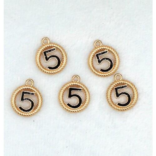 10pcs/set Fashion clothes Enamel clothing imitation pearl bag drip oil accessories Black and white suit Charms XL477