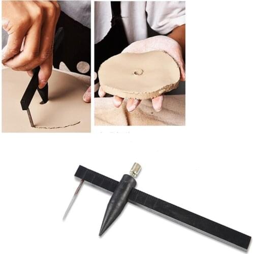 Compass Round Tool Caliper Suitable for Clay Handmade Pottery Ceramic Cutting 1-34 Cm Cutting Sculpture DIY Craftinga Ccessories