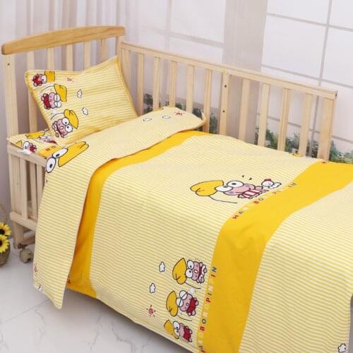 Summer Kindergarten Cotton Quilt Three Sets Of Friendly And Comfortable Breathable Childrens Nap Summer Cartoon Style Series