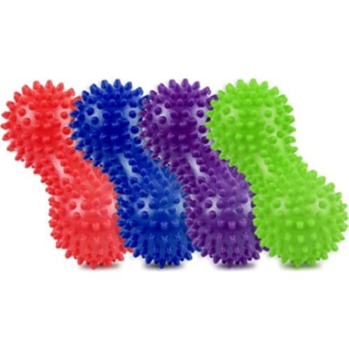Peanut Massage Ball Spiky Trigger Point Relief Muscle Pain Stress Sensory Ball Therapy Health Care Gym Muscle Relex Apparatus