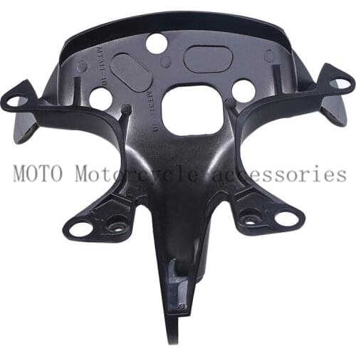 Moto Front Upper Stay Fairing Cowling Headlight Brackets Motorbike Headlight Bracket Black For Yamaha YZF R6 1999 2000 2001 2002