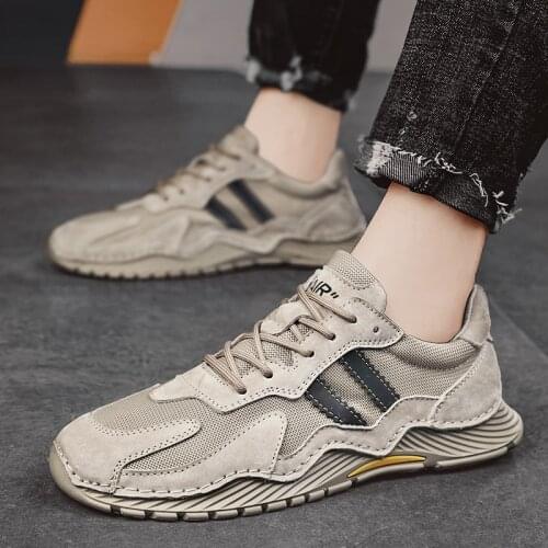 New Arrivals Men Casual Shoes Breathable Sneakers High Quality Rubber No-slip Outsole Sneakers Walking Casual Shoes Zapatillas