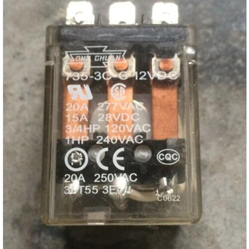 Wholesale 10pcs/lot relay 735-3C-C 12VDC