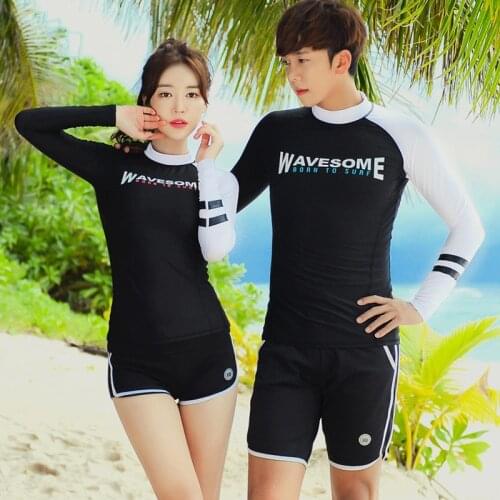 Couple Rash Guards Kitesurfing Bodysuit Womens Swimwear Bikini Women Rashguard Kitesurf Swimming 2019 New Arrivals Set For